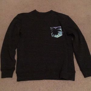 Vans gray sweatshirt